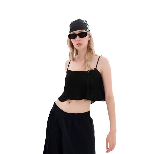 Женский платок «Терновый венок» искусственный шёлк Армани 55×55 см фото 5