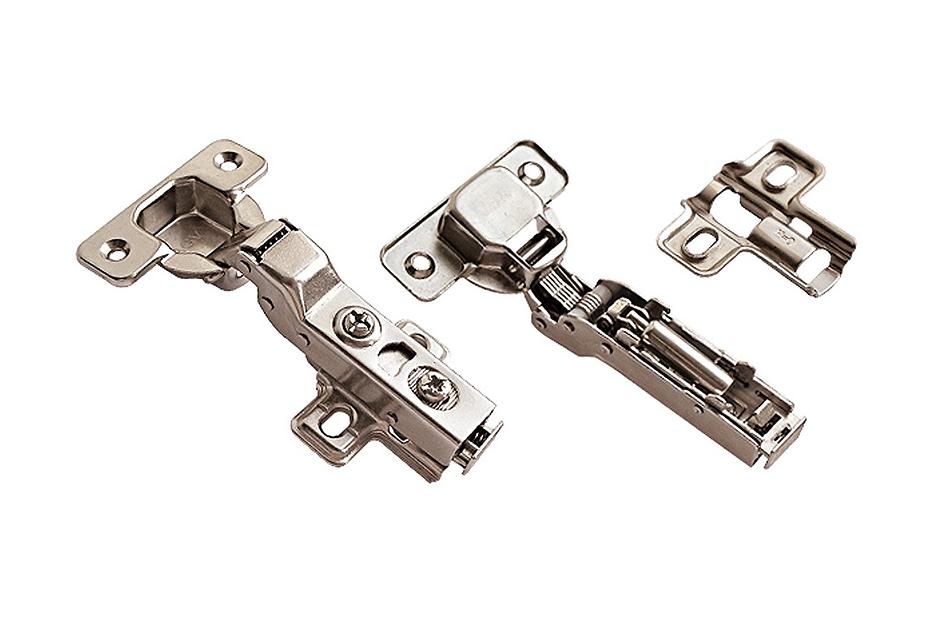 Петля АGV, п/накл. с доводчиком фото 1