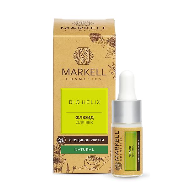 Markell флюид для век с муцином улитки, 10 мл фото 1