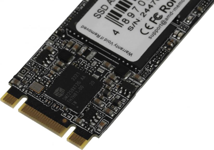 Накопитель SSD AMD SATA 960GB R3MS0960G8 Radeon mSATA фото 2