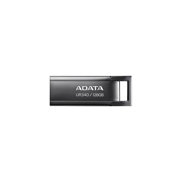 Флешка USB A-Data UR340 128ГБ, USB3.2, черный [aroy-ur340-128gbk] фото 1