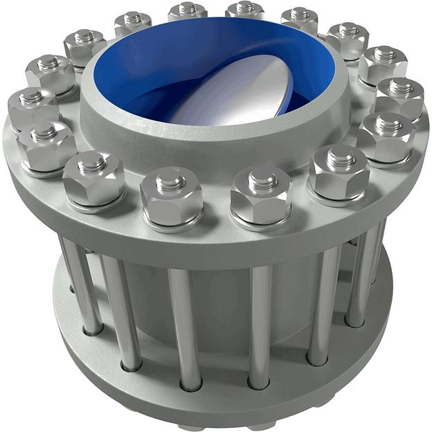 Клапаны обратные поворотные фланцевые 19с73нж, 19лс73нж, 19нж73нж фото 1