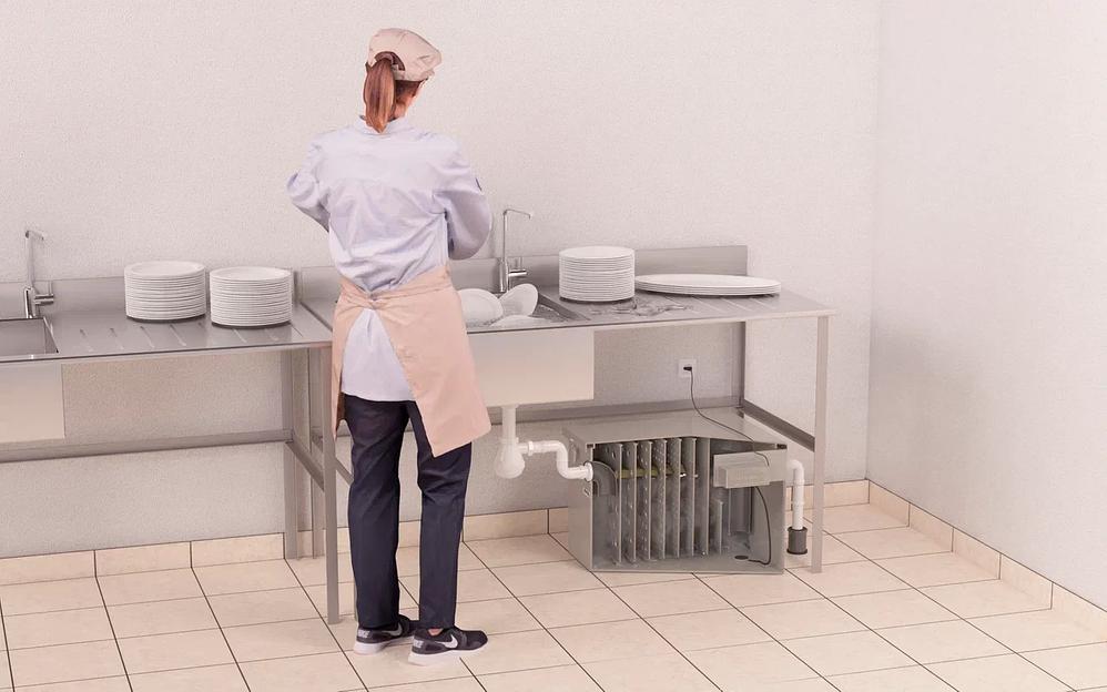 Жироуловитель наземный цеховой фото 8