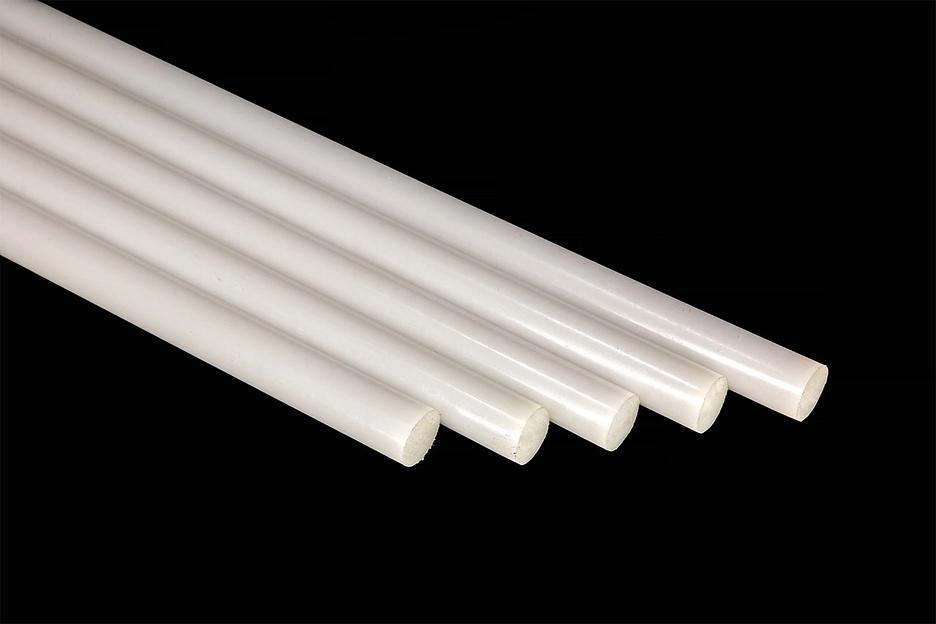 Полиацеталь стержень ПОМ-С Ф 15 мм (L=1000 мм, ~0,3 кг) фото 2