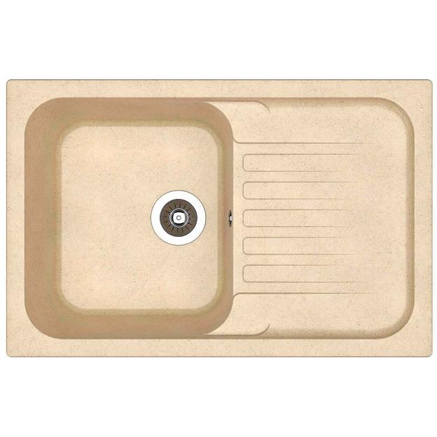 Мойка "Адель 780" (780х510х217), дюна фото 1