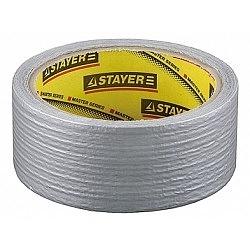 Лента STAYER "MASTER" "UNIVERSAL" клейкая,армированная, влагостойкая. 48мм х 10м, металлик [12080-50-10] фото 1