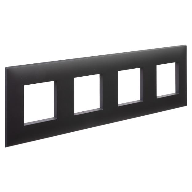 Avanti Рамка ARTLEBEDEV,, Черный матовый, 8 модулей фото 1