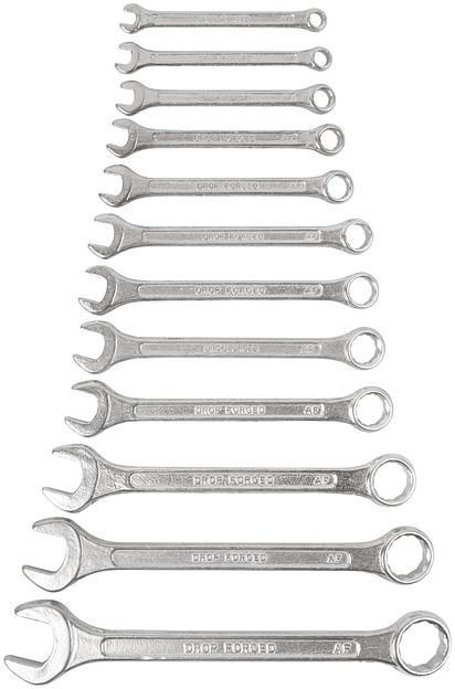 Ключи комбинированные в пластиковом держателе, набор 12 шт (6-22 мм) фото 4