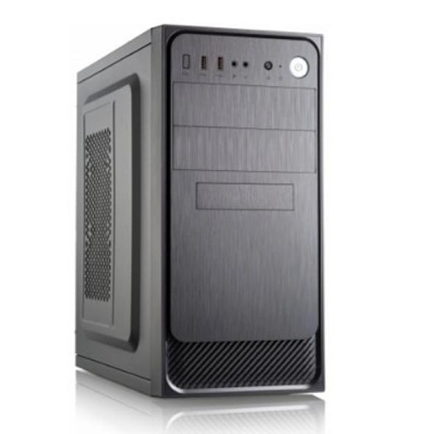Foxline FZ-053-SX450R-U32 Case Forza mATX, 450W, 2xUSB3.0, Black, w/o FAN, 12 cm fan PSU, power cord фото 1
