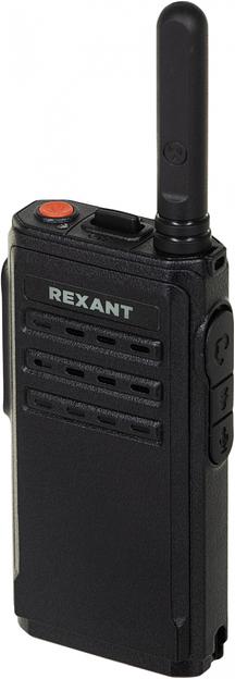 Рация Rexant R-1 16кан. до 9км аккум. черный/красный (46-0871) фото 4