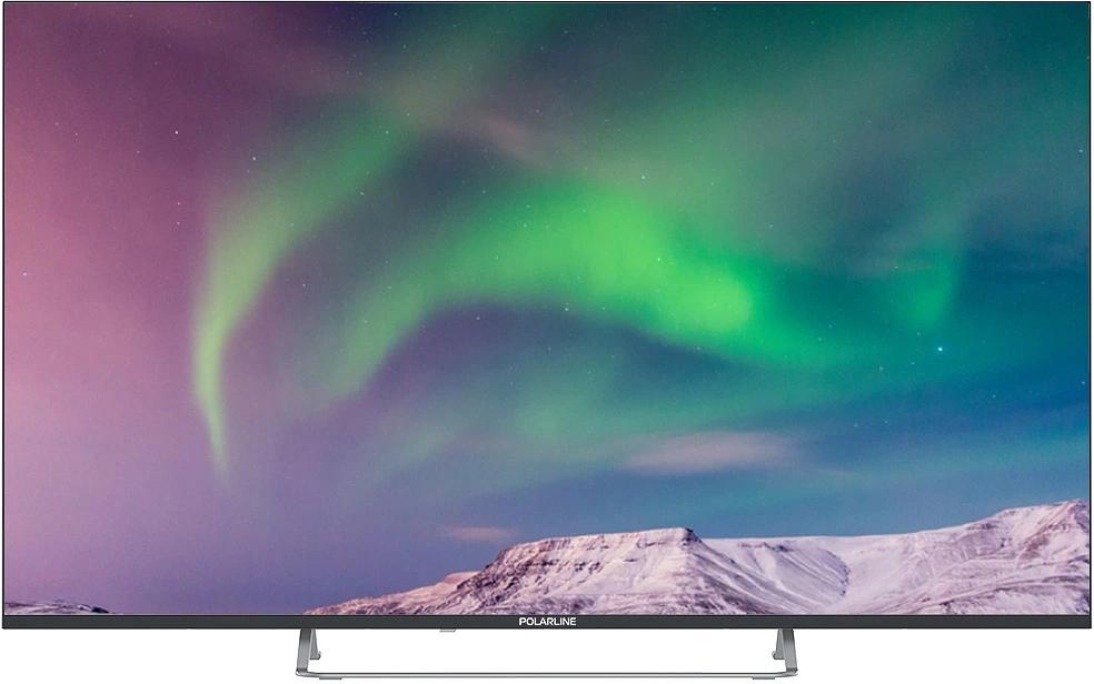Телевизор LED PolarLine 55" 55PQ71STC-SM черный 4K Ultra HD 60Hz DVB-T DVB-T2 DVB-C WiFi Smart TV (RUS) фото 1