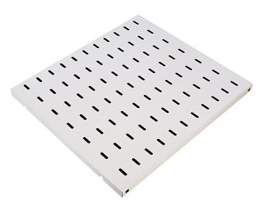 Полка стационарная для аккумуляторов ЦМО СВ-75АК 0.5U нагр.:200кг. 19" 750мм серый (упак.:1шт) фото 1