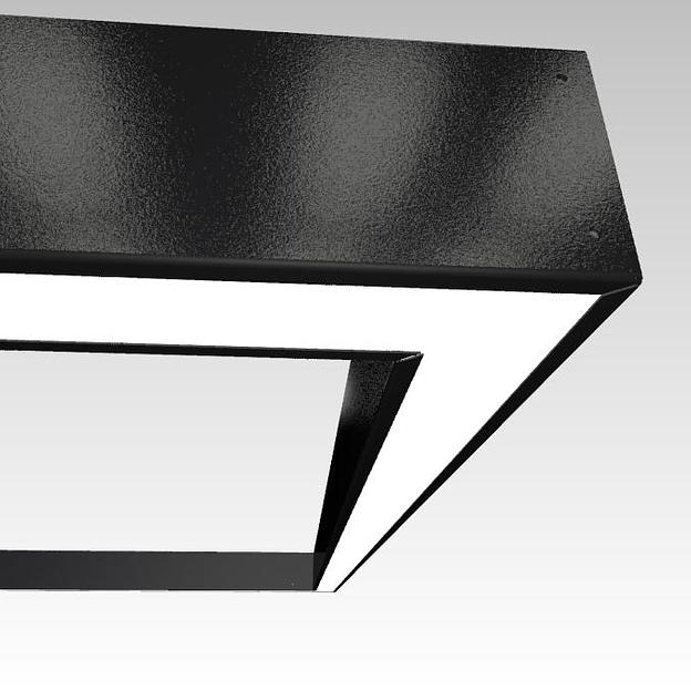 Подвесной светодиодный светильник квадрат фото 8