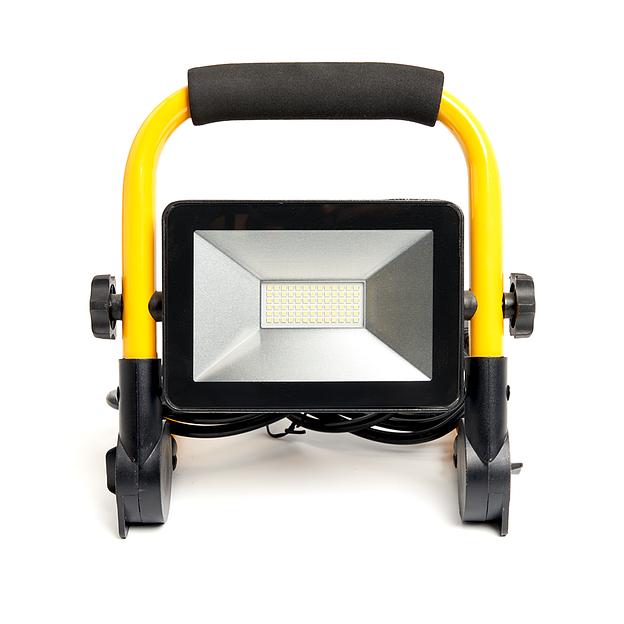 Прожектор светодиодный ДО-50w переносной 6400K 4000Лм IP65 фото 3