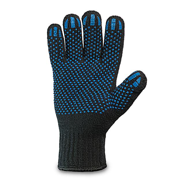 Полушерстяные перчатки с ПВХ 7,5 класс вязки (15% шерсть, 85% акрил) арт. 36Т фото 3