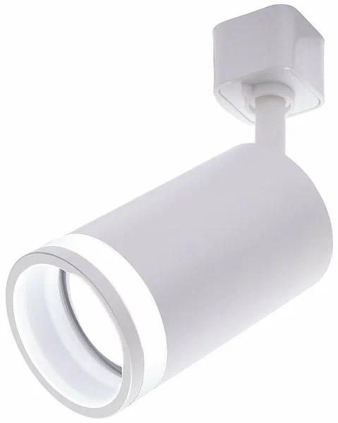 Светильник трековый на шинопровод ДПО GU10 без лампы IP40 белый фото 1