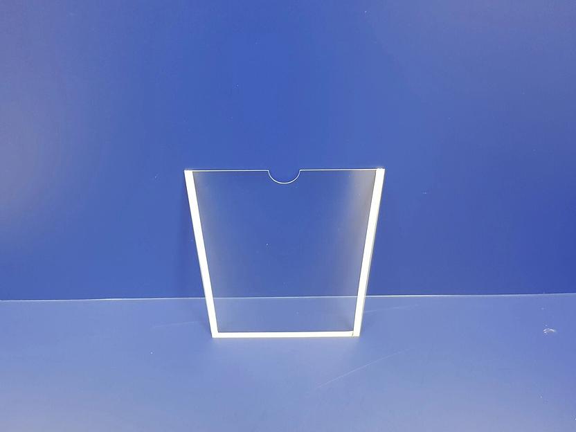 Карман для листочка из пластика Пэт плоский ф-а5 (вертикальный) фото 4