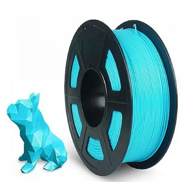 Филамент NVPRINT PLA+ Sky Blue для 3D печати диаметр 1.75мм длина 330 метров масса 1 кг фото 1
