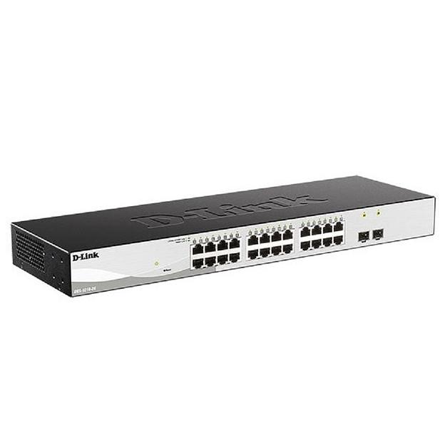 D-Link DGS-1210-26/F3A Настраиваемый L2 коммутатор с 24 портами 10/100/1000Base-T и 2 портами 1000Base-X SFP фото 1