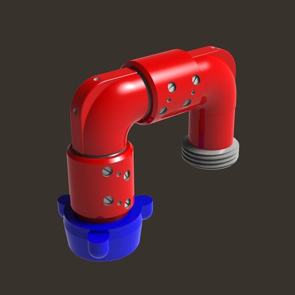 Колено шарнирное КШ-110.00.000-10А фото 1