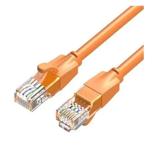 Патч-корд Vention прямой UTP cat.6, RJ45 - 2м. Оранжевый Vention IBEOH фото 1