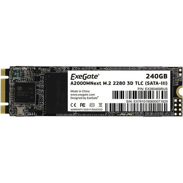 ExeGate SSD M.2 240GB Next Series EX280469RUS фото 1
