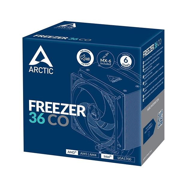 Вентилятор для процессора Arctic Cooling Вентилятор для процессора Arctic Freezer 36 CO - Retail (Intel: LGA 1851, LGA 1700 AMD: AM5, AM4) (ACFRE00122A) фото 6