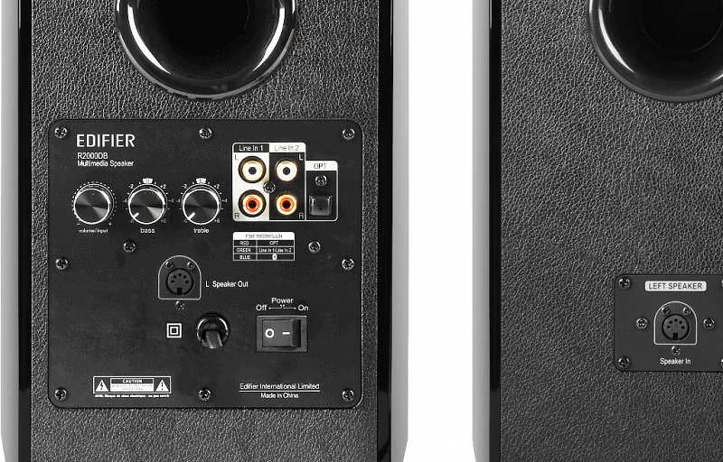 Колонки Edifier R2000DB 2.0 темное дерево 120Вт BT фото 4