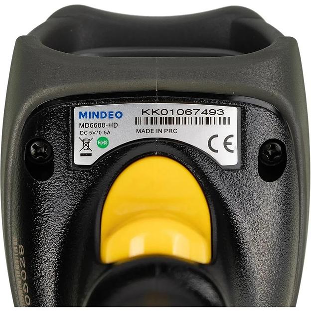 Сканер штрихкода Mindeo MD6600-HD 2D, USB cable (MD6600-HD) фото 6