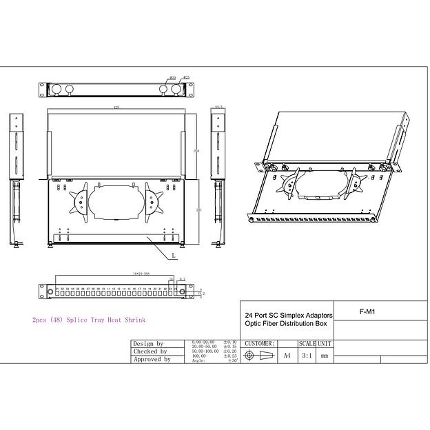 Оптический кросс SHIP F-M1 F-M1 фото 3