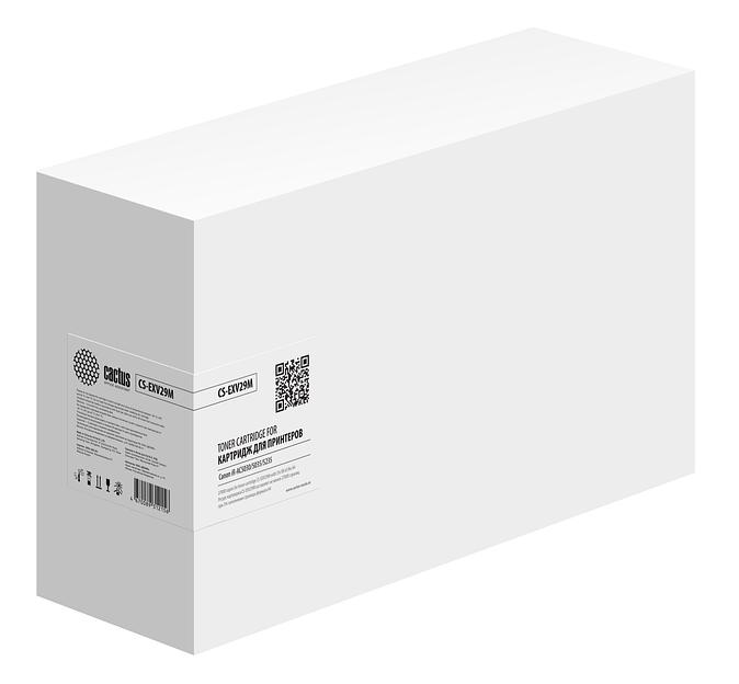 Картридж лазерный Cactus CS-EXV29M пурпурный (27000стр.) для Canon iR-AC5030/5035/5235/5240 фото 1