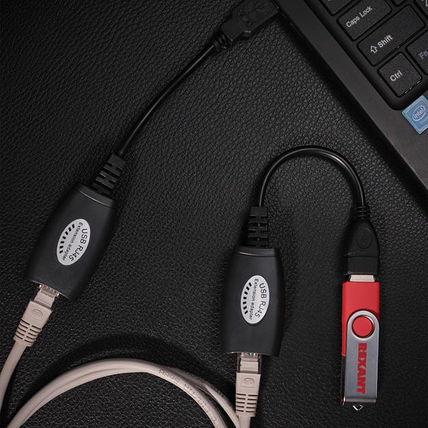 Удлинитель USB по витой паре (8p8c), фото 3