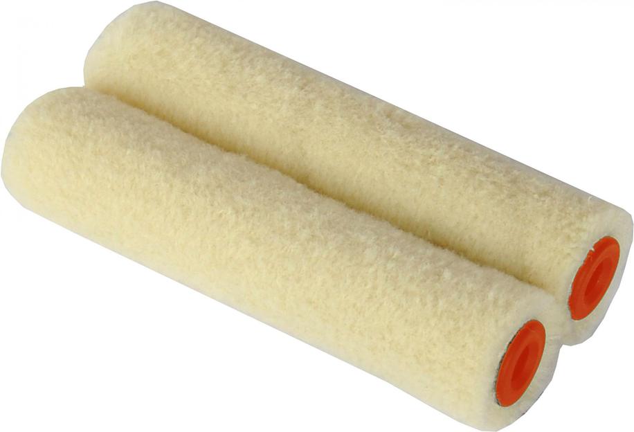 Ролик mini DECOR B.E. велюр 100 мм, d 15 мм, бюгель 6 мм, ворс 5 мм (2шт) фото 1