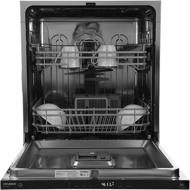Посудомоечная машина встраив. Hyundai HBD 642 2100Вт полноразмерная нержавеющая сталь инвертер фото 1