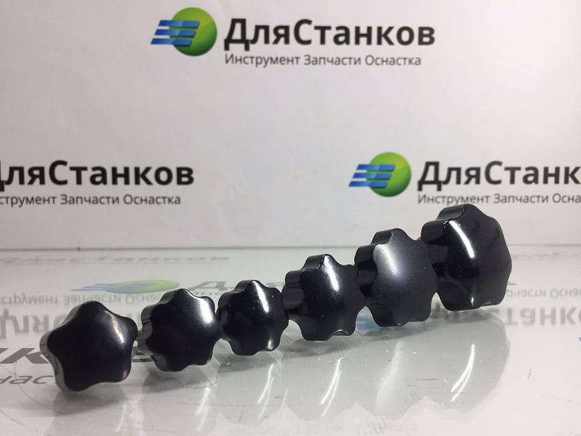 Ручка-винт «Барашек» М12, 60 мм, D50 ОПТ фото 8