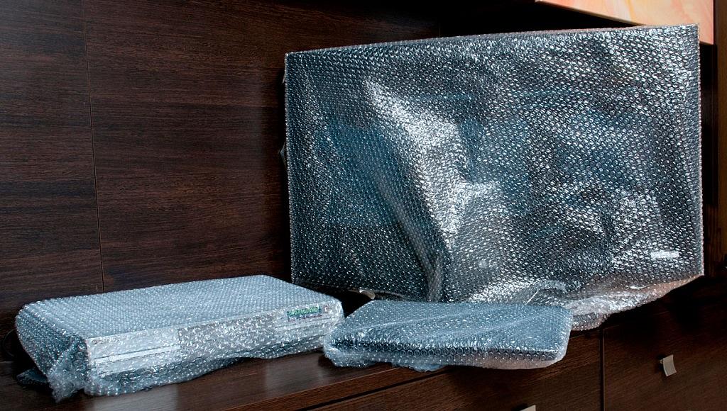 Воздушно-пузырчатая пленка 1,5×100 м ОПТ фото 3