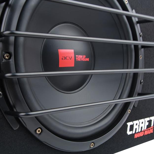 Сабвуфер автомобильный ACV CRAFT B12A 300Вт активный (30см/12") фото 7