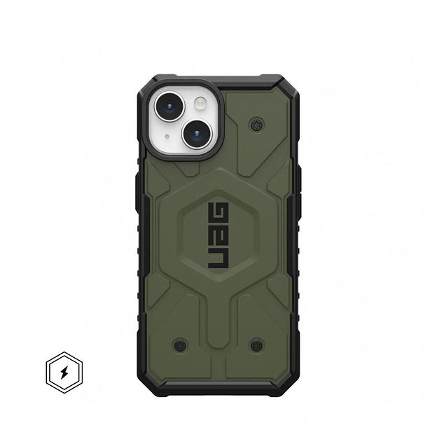Чехол UAG для Apple iPhone 15 Pathfinder Magsafe  Olive Drab 114291117272 фото 1