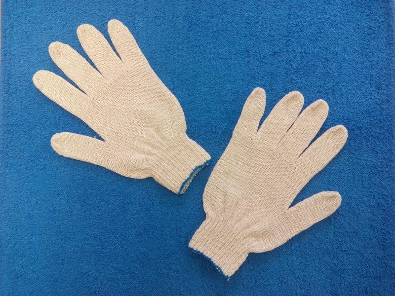 Перчатки белые «Весна» фото 1