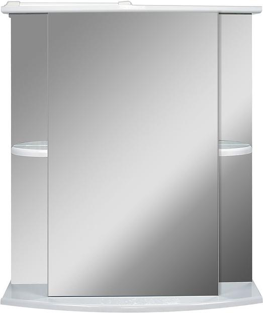 Зеркало-шкаф София 60 DORATIZ 2712.230, белый, левый с подсветкой фото 1