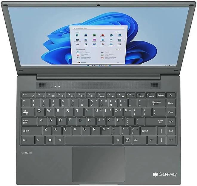 Ноутбук Acer Gateway Ultra Slim 14 Ryzen 5 3500U 8Gb SSD256Gb ATI Radeon Vega 8 14.1" IPS FHD (1920x1080) Windows 11 Home black WiFi BT Cam (GWNR51416-BK) фото 3