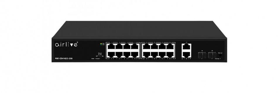 Коммутатор Ethernet AirLive POE-GSH1622-200 фото 1