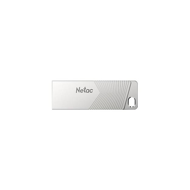Флешка USB NETAC UM1 16ГБ, USB3.2, серебристый [nt03um1n-016g-32pn] фото 1