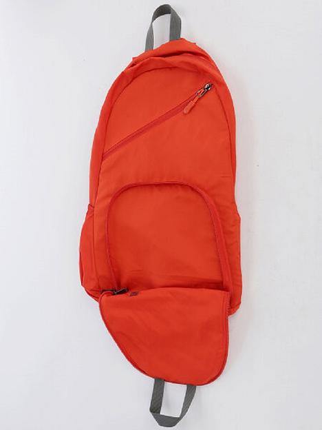 Дорожный рюкзак-трансформер 9081 оранжевый ОПТ фото 7