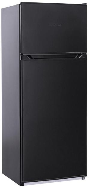 Холодильник Nordfrost NRT 141 232 черный двухкамерный 210/51 л морозилка сверху фото 1