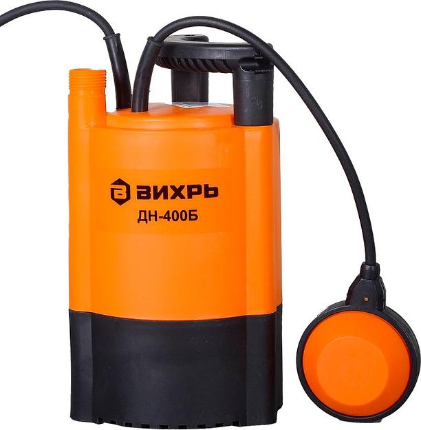 Насос дренажный Вихрь ДН-400Б 400Вт 6000л/час (в компл.:набор для полива) (68/2/16) фото 1
