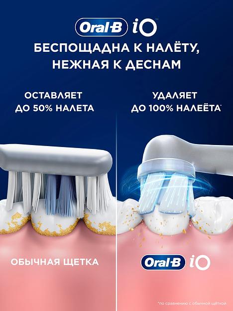 Зубная щетка электрическая Oral-B iO Series 6 Grey Opal серый фото 6
