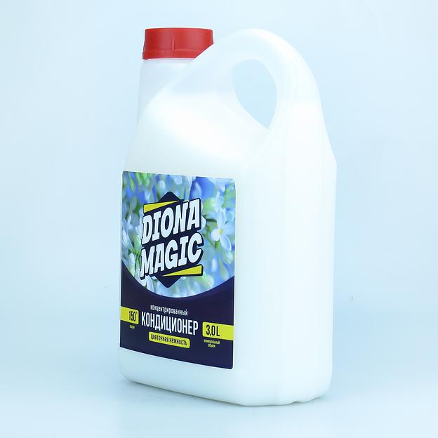 DIONA MAGIC концентрированный кондиционер для белья Цветочная нежность 3L фото 3