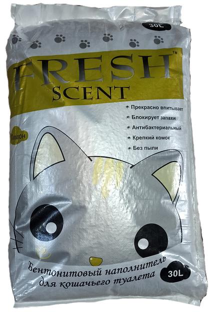 Наполнитель комкующийся «Свежесть» без запаха 30 л, опт фото 1