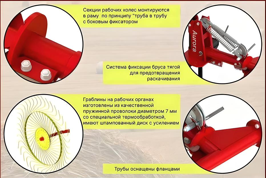 Грабли ворошилки ГКП-3,0Н S7 фото 3
